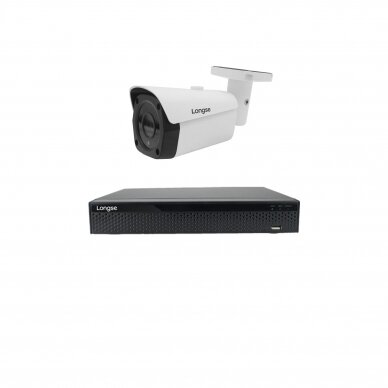 8MP 4K IP surveillance kit Longse - 1- 4 cameras LBF30ML800 3