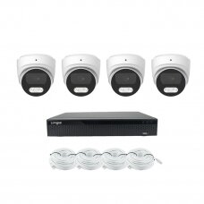5MP IP surveillance kit Longse - 1- 4 cameras CMSBKL500/A, Sony Starvis, POE, mic, human detection