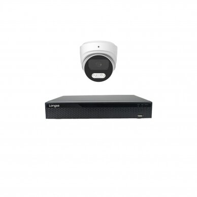 5MP IP surveillance kit Longse - 1- 4 cameras CMSBKL500/A, Sony Starvis, POE, mic, human detection 4