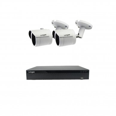 5MP IP surveillance kit Longse - 1- 4 cameras LBH30KL500, Sony Starvis, POE, human detection 4