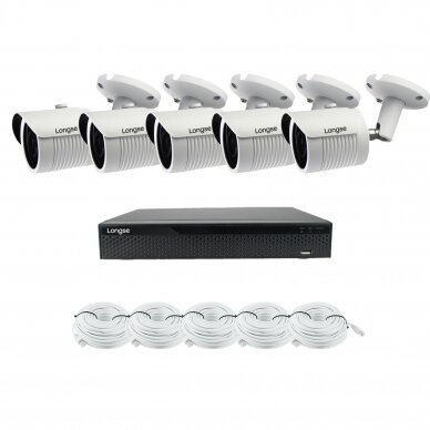 5MP IP surveillance kit Longse - 5-8 cameras LBH30KL500 3