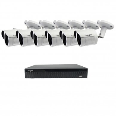5MP IP surveillance kit Longse - 5-8 cameras LBH30KL500 4