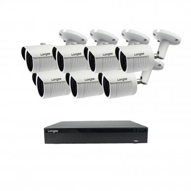5MP IP surveillance kit Longse - 5-8 cameras LBH30KL500 6