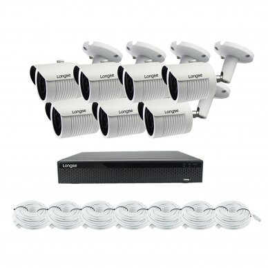 5MP IP surveillance kit Longse - 5-8 cameras LBH30KL500 7