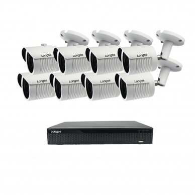 5MP IP surveillance kit Longse - 5-8 cameras LBH30KL500 8