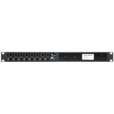 8-PORT PATCH PANEL WITH POWER ADAPTER ZR48-158/POE-8 48 V DC 3.3 A 1