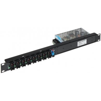 8-PORT PATCH PANEL WITH POWER ADAPTER ZR48-158/POE-8 48 V DC 3.3 A