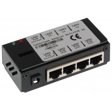 ADAPTER TO POWER SUPPLY VIA TWISTED-PAIR CABLE POE-UNI/4