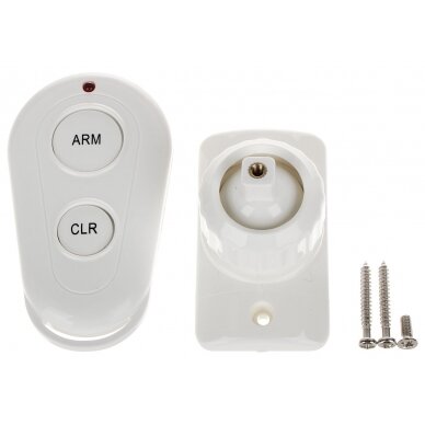 AUTONOMOUS, WIRELESS PIR DETECTOR WITH ALARM FUNCTION OR-AB-MH-3005 ORNO 5