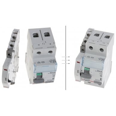 AUXILIARY CONTACT LE-406250 FOR THE LEGRAND DEVICES OF THE TX3, DX3, FR300, FRX300, FRX400 SERIES LEGRAND 4