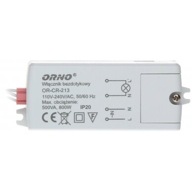 HANDS-FREE SWITCH OR-CR-213 AC 230V 2