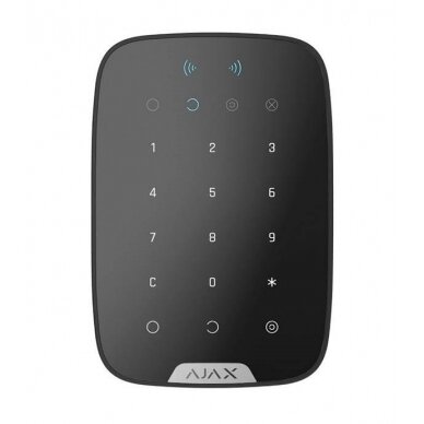 Wireless keypad Ajax WRL KEYPAD PLUS 26077, black