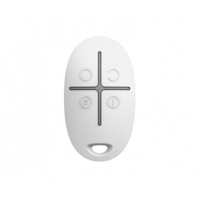 Wireless remote control for security systems Ajax WIRELESS SPACECONTROL 6267, white