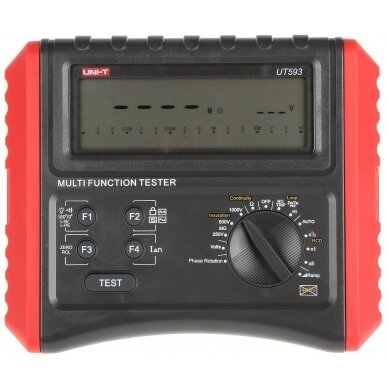 MULTIFUNCTION METER FOR ELECTRICAL INSTALLATIONS UT-593 UNI-T 1