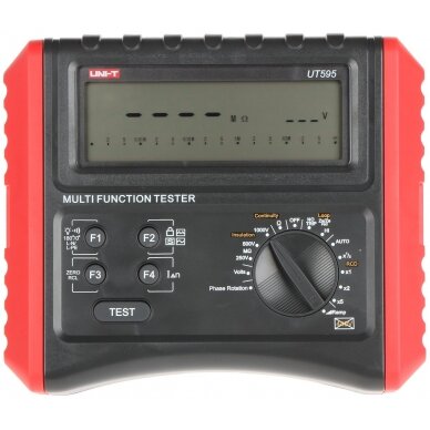 MULTIFUNCTION METER FOR ELECTRICAL INSTALLATIONS UT-595 UNI-T 1