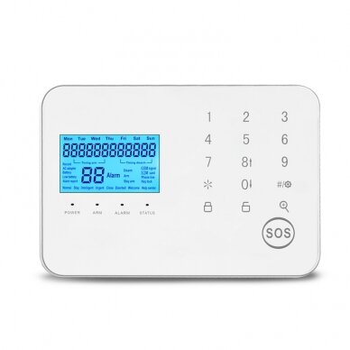 GSM alarm kit WALE PR-JT-99CSG with wireless sensors 13