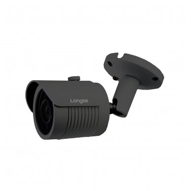 IP camera Longse LBH30KL500/DG, 5Mp, 2,8mm, 40m IR, POE, human detection, dark grey 2