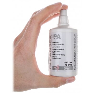 ISOPROPYL ALCOHOL CLEANSER-IPA/100 BOTTLE 100 ml 1
