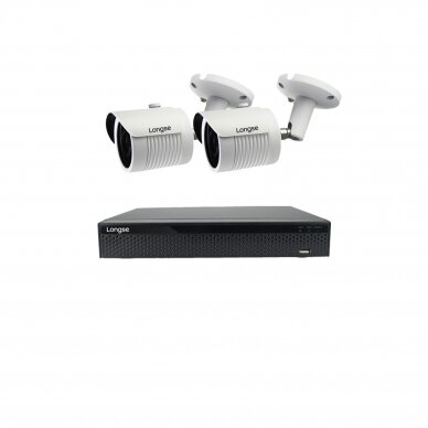 AHD 4 cameras surveillance kit Longse with 2Mpix cameras LBH30HTC200F 3