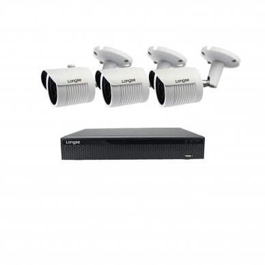AHD 4 cameras surveillance kit Longse with 2Mpix cameras LBH30HTC200F 7