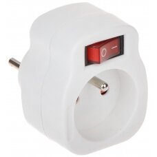 SOCKET WITH SWITCH MCE-13 230 V 3500 W MACLEAN ENERGY
