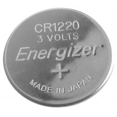 LITHIUM BATTERY BAT-CR1220 ENERGIZER