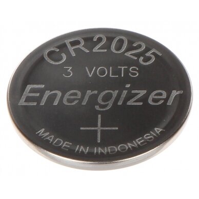 LITHIUM BATTERY BAT-CR2025 ENERGIZER