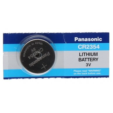 LITHIUM BATTERY BAT-CR2354 PANASONIC 1