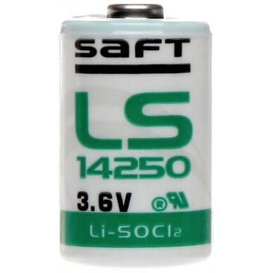 LITHIUM BATTERY BAT-LS14250 3.6 V LS14250 SAFT 1