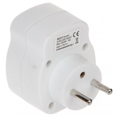 SOCKET WITH SWITCH MCE-13 230 V 3500 W MACLEAN ENERGY 2