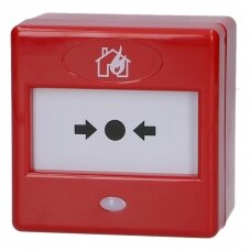 Manual fire alarm Call Point, red