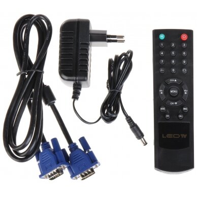 MONITOR VGA, HDMI, AUDIO, 2XVIDEO, REMOTE CONTROLLER TFT-10/CCTV 10 " 5