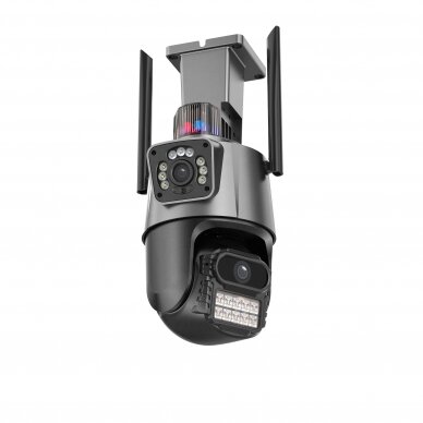 Outdoor WIFI camera up to 180° with human detection funkction Pyramid PYR-SH400ADL, 2X1080p, mic, WIFI, MicroSD slot, iCsee app 2