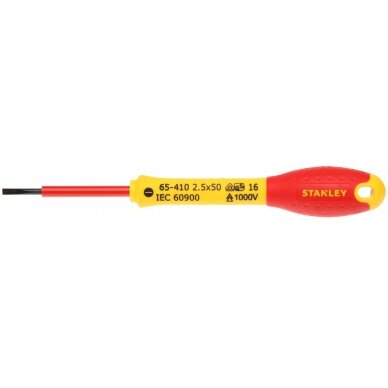 SLOTTED SCREWDRIVER 2.5 ST-0-65-410 STANLEY 1