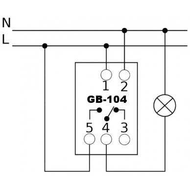 PROGRAMMABLE ELECTRONIC TIME SWITCH GB-104 9