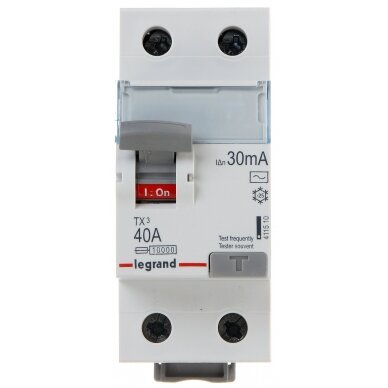 RESIDUAL CURRENT CIRCUIT BREAKER LE-411510 ONE-PHASE, AC TYPE 30 mA 40 A LEGRAND 1