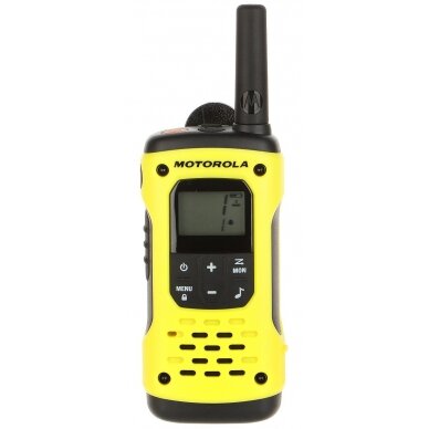 SET OF 2 PMR RADIOS MOTOROLA-T92/H2O 446.1 MHz ... 446.2 MHz 2