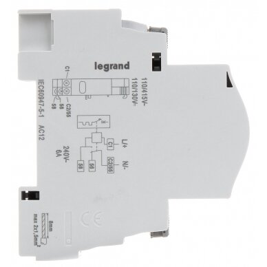 SHUNT TRIP LE-406278 FOR THE LEGRAND DEVICES OF THE TX3, DX3, FR300, FRX300, FRX400 SERIES LEGRAND 2