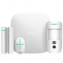 Alarm security kit AJAX STARTERKIT CAM PLUS 20294, white