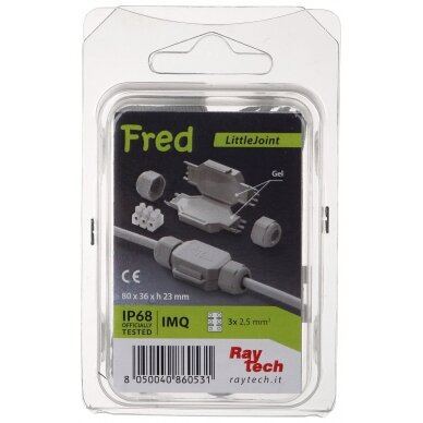 STRAIGHT JOINT GELBOX FRED IP68 RayTech 3