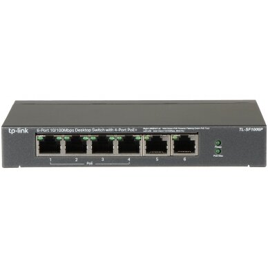 SWITCH POE TL-SF1006P 6-PORT TP-LINK 1
