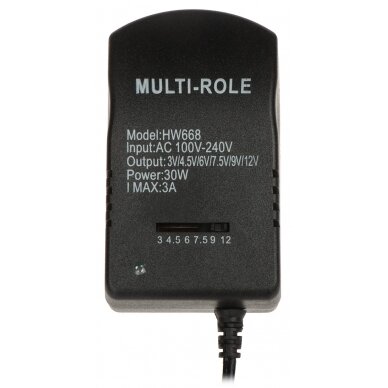 SWITCHING ADAPTER 3-12V/2.5A/TAY 1