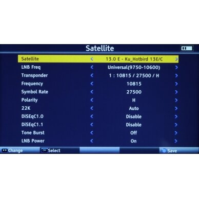 UNIVERSAL METER ST-6986 DVB-T/T2 DVB-S/S2 DVB-C SIGNAL 10