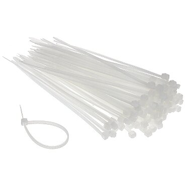 Cable ties pack 150x3,5mm 100pcs., white