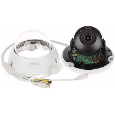 Vandalproof IP camera Dahua IPC-HDBW5249R-ASE-NI-0360B, Full-Color, 1080P, 3.6mm 1