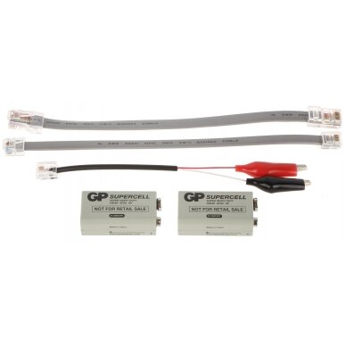 CABLE PAIR DETECTOR WITH RJ-45 CABLE TESTER UT-682 UNI-T 7